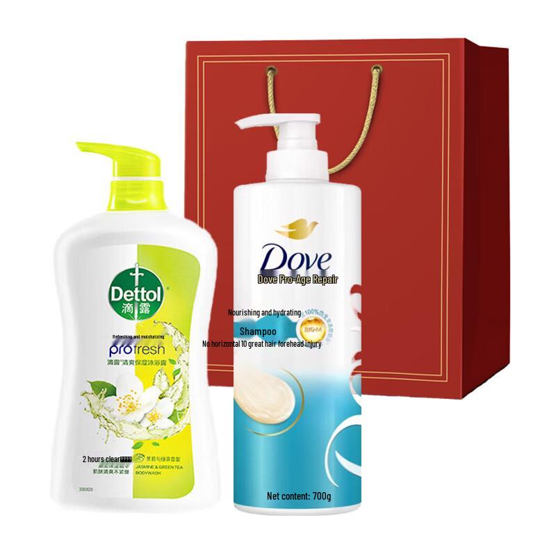 Dove Hair & Body Wash Festive Gift Set