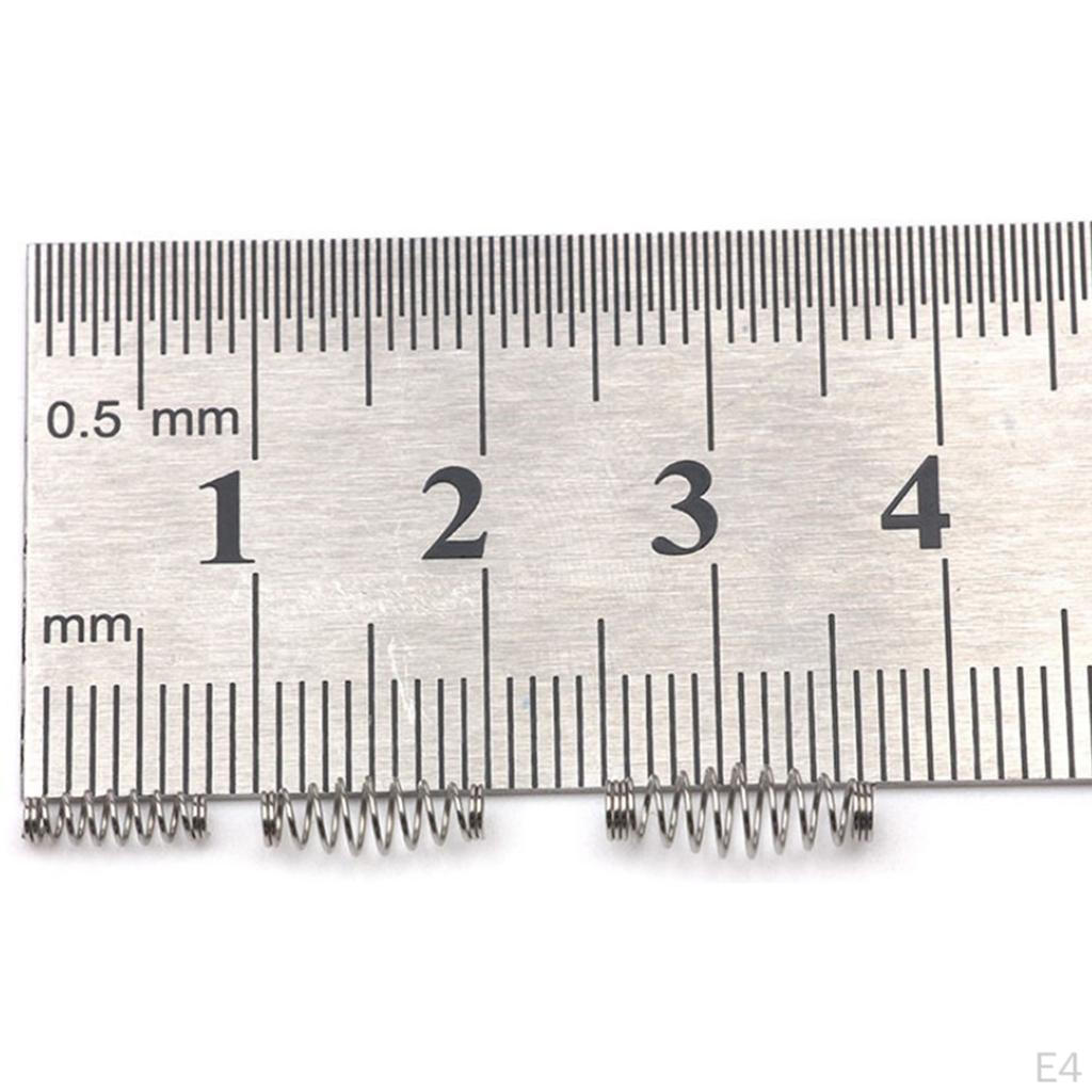 100Pcs Hook Spring Stainless Steel Fishing Weedless Accessories