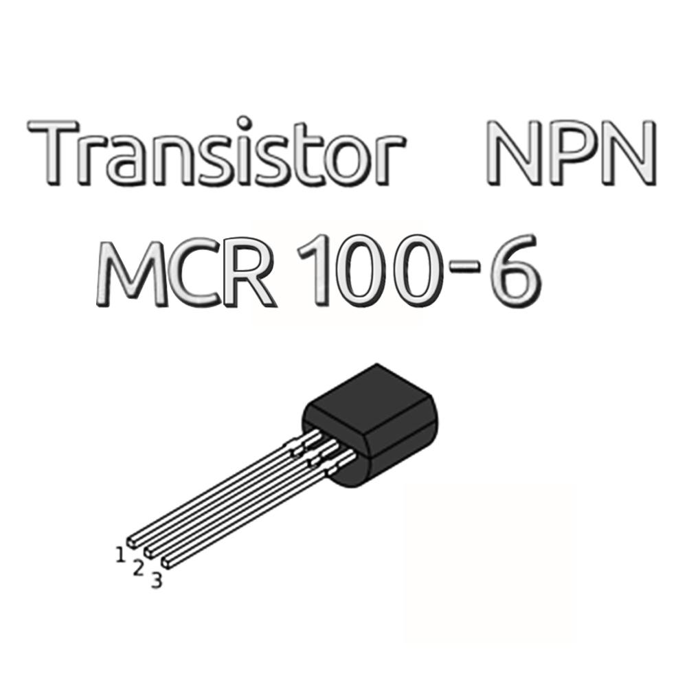 100PCS Transistor Thyristor BJT A42 A92 A733 A1015 A1013 A1020 MJE13003 MCR100-8 MCR100-6 TO-92 NPN TO92 Bipolar Transistors