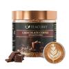 TEACURRY Chocolate Instant Coffee Jar - Растворимый сублимированный кофе из 100% натуральных кофейных зерен сорта Арабика | Черный кофе с натуральным шоколадом