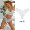 Sexy comfortabele vrouwelijke lingerie kanten ondergoed damesslipje lage taille string uitgehold G-snaar vrouwelijke onderbroek effen