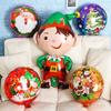 Snowman ChristmasTree Santa Claus Air Balloons Cartoon Balloons Christmas Decorations Aluminum Foil