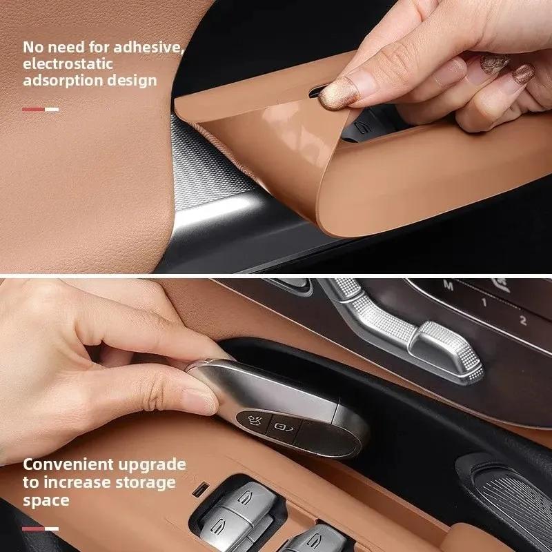 For Mercedes Benz E Class W213 W214 C Class W205 C205 GLC X253 E300L C260 -2026 Silicone Window Lift Panel Armrest Trim