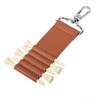 Anti-Loss Clip Golf Tee Holder PU Leather Outdoor Sports Gear Golf Tee Organizer  Outdoor Sports