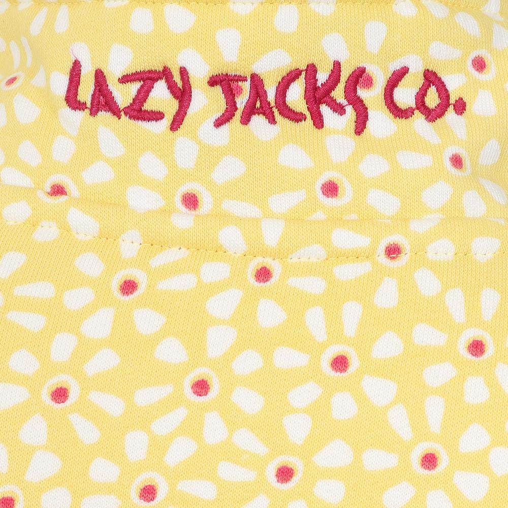 Lazy Jacks Girls Printed Quarter Zip Sweatshirt