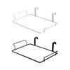 Trash Bag Holder Rack, Hanging Garbage Bin for Kitchen Cabinet Door Black 1pc
