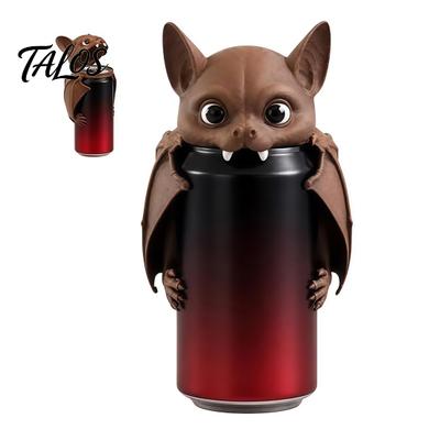 Standard Can Lids Bat Cover Soda Cap, 3D Printed Dust Beverage Lid for Cans, Canned Beer Reusable Funny Shaped Drink Protector Party Picnics
