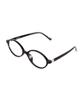 Hangeul [Blue Light Blocking] Geek Chic Oval Black
