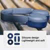 2 Piezas Protectores de Almohadillas para Auriculares Resistentes al Desgaste Impermeables Cómodos de Llevar Antipolvo Suaves Resistentes a la Suciedad Funda de Silicona para Auriculares Auriculares
