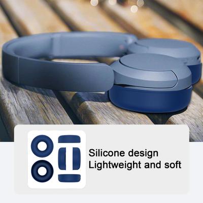 2 Pcs Headphone Earmuff Protectors Wear-resistant Waterproof Comfortable To Wear Dustproof Soft Dirt-resistant Silicone Headphone Cover Headset