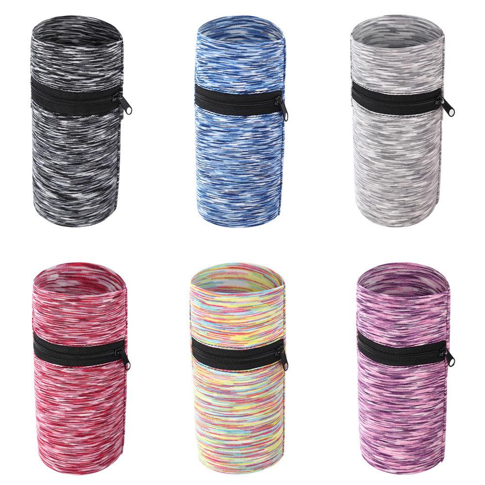 Hoch-Elastisches Schweißabsorbierendes Lauf-Armband mit Handy-Armband und Schlüssel-Münzfach