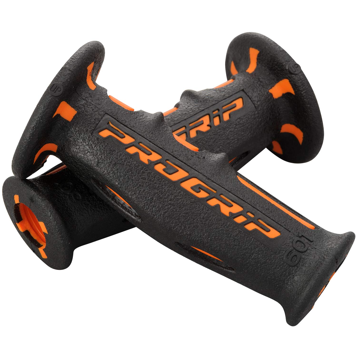 

Daytona PROGRIP 601 Type Motorcycle for Diameter with Gel 98029 Grips, 120mm, 22.2mm Handlebars, Anti-Vibration End-Penetration, Orange, оранжевый