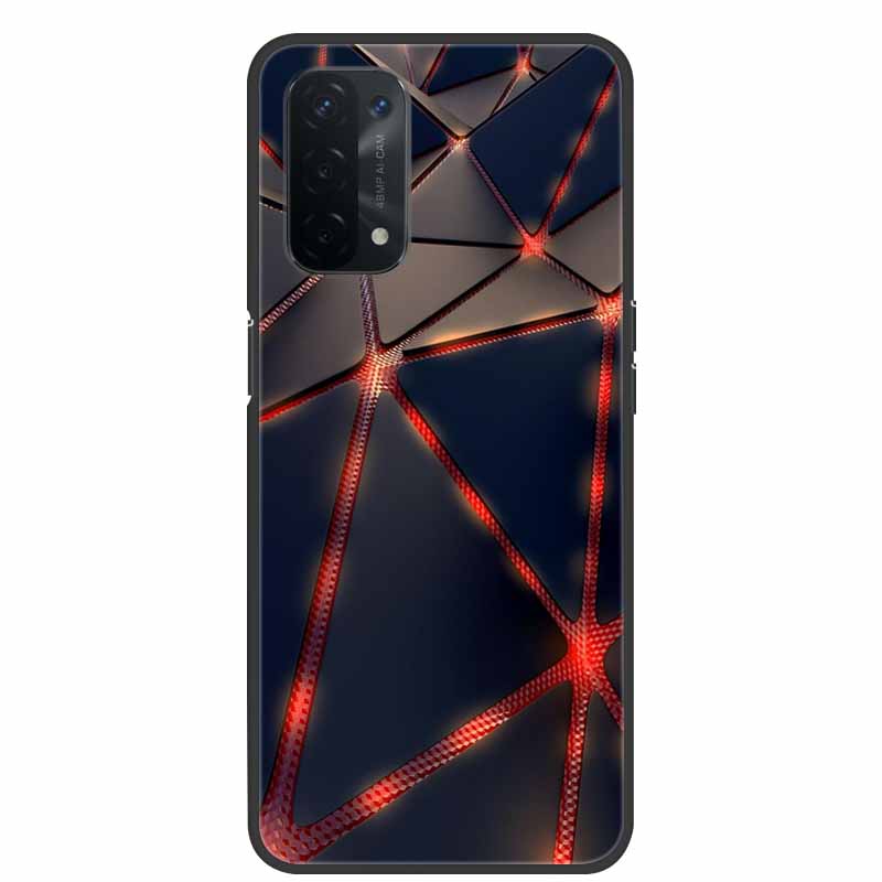 For Oppo A54 5G Case Marble Soft Silicone Back Case for Oppo A55 5G Phone Cover OppoA54 A54 A55 4G 5G 2021 Coque Funda Bag