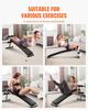 Sit Up Bench, Folding Curved Decline Ab Bench, with 5 Adjustable Height Settings, Heavy-Duty Steel, Non-Slip Design, 226 Kg Capacity for Home Gym