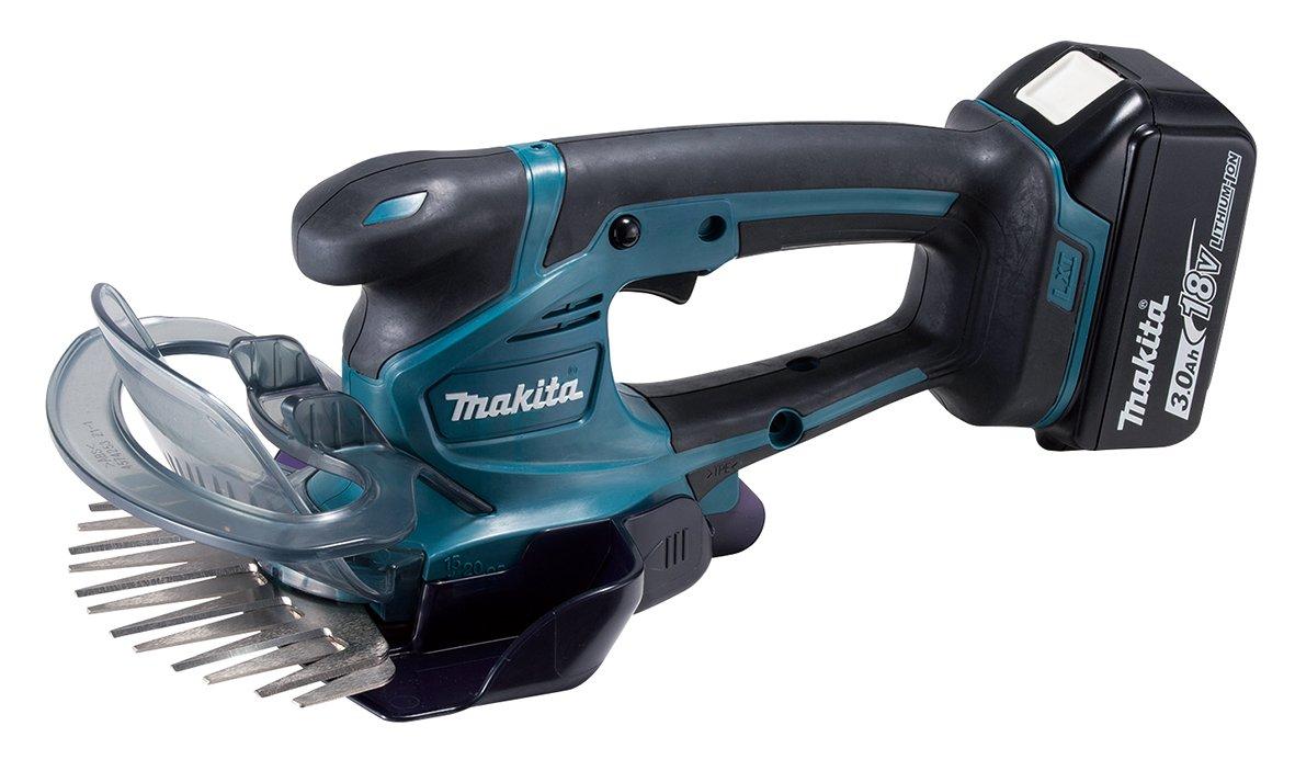 

Makita MUM604DRF Rechargeable 18V Lawn 160mm Cutting Battery and Charger Included Trimmer, Width,