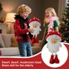 Christmas Decorations, Dwarf Ornaments,  Headed Elderly People, Resin Faced Dolls, Hanging Legs, Finely Decorated Ornaments