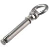 1/5Pcs M6x70mm Expansion Anchor Eyebolt Stainless Steel Ceiling Hook Bolt Screw  Concrete Brick Wall