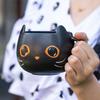 Thermochromic Ceramic Creative Cute Halloween Decoration Tea Cup Black Cat Coffee Mug Drinkware