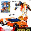 Tobot Warriors Transforming Car Robot Toy - Galaxy Detectives Sonic Thunder for Boys