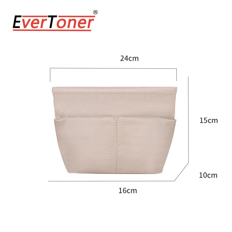 

EverToner Premium Nylon Insert Shaper Suitable For Fu-la Tote Bag Multi-Functional Liner Organize Maintain Bag Shape