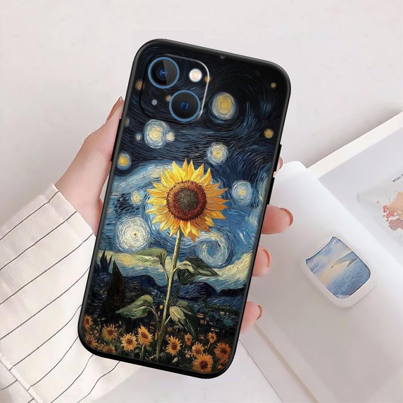 Starry Night Van Gogh Painting Phone Case for OPPO A3 Pro A72 A74 A76 A77 A77S A78 A79 A94 A95 A96 A18 A40M A58