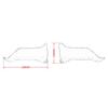 A51K-Windshield For BMW R1300GS 2024+ Motorcycle Handguard Hand Shield Hand Protector