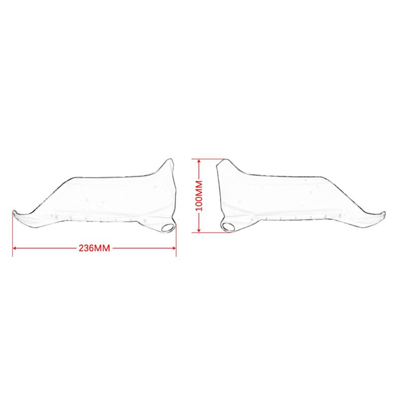 A51K-Windshield For BMW R1300GS 2024+ Motorcycle Handguard Hand Shield Hand Protector