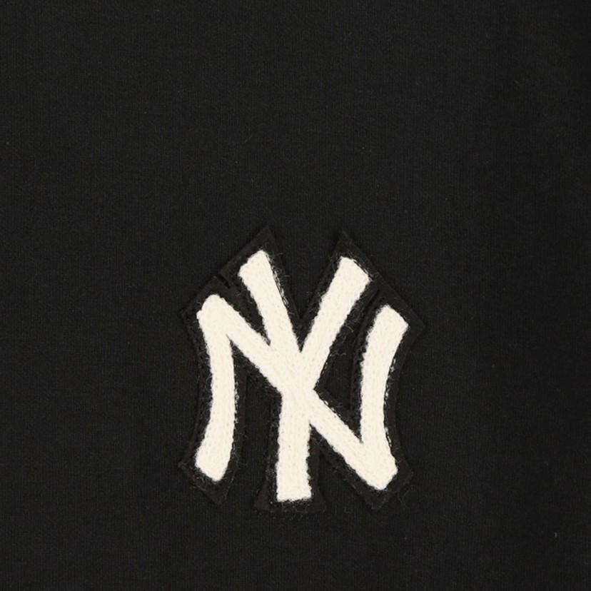 MLB New York Yankees Sweatshirts Unisex Black Crew Neck Moderate Regular 31MT01941-50L