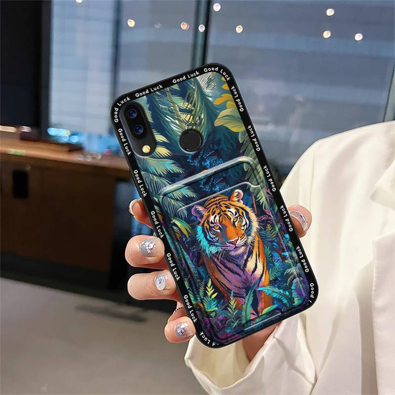protective Cartoon Phone Case For UMIDIGI Power Card slot Durable Anti-dust Shockproof Back Cover Waterproof Cute Cover
