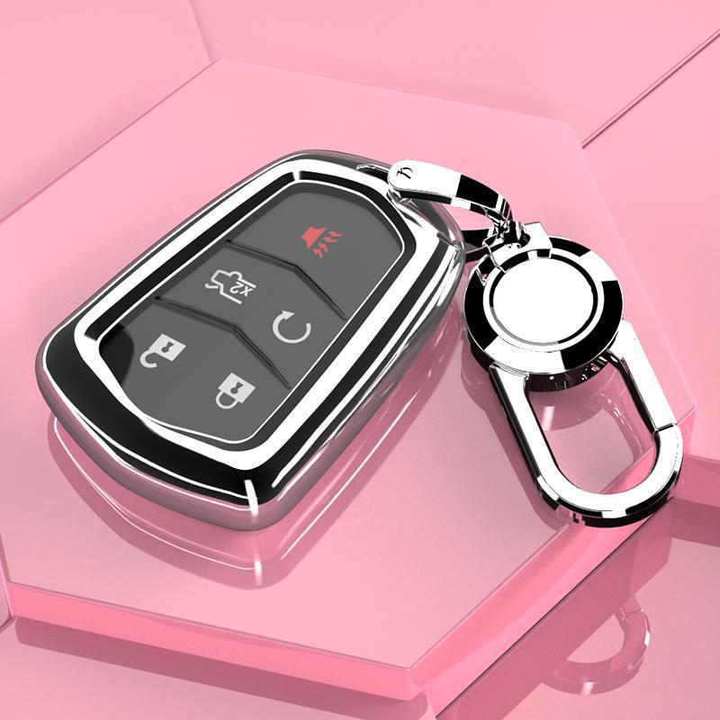 Cadillac ATSL Key Cover for 2014-2018 28T Luxury Models - Five-Button Remote Control Shell