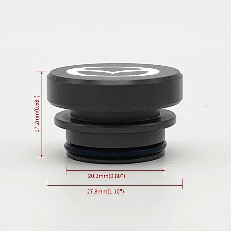 Car Cigarette Lighter Plug Waterproof Cover Protective Case Dust Cover For Mazda 3 6 CX5 2 CX3 CX9 MX5 RX8 Axela Accessories