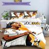3pcs Jude Bellingham Pattern Bedding Set Duvet Cover Set Includes Duvet Cover &pillowcases,perfect All Season Bedroom Decoration&gift