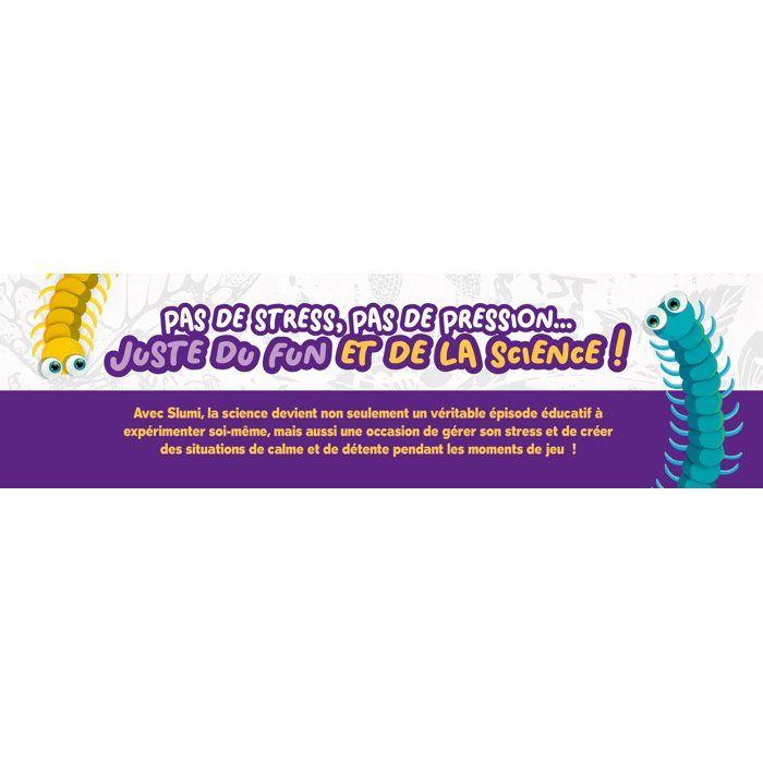 SLUMI SCIENCE Pocket Caméléon Squish - Kit Créatif - LISCIANIGIOCHI - Moule &amp; Effet Molleux - Dès 7 ans