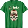 El Jefe Suikerschedel Dia De Los Muertos El Jefe Unisex T-shirt
