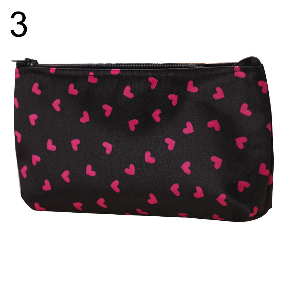 

Чехол Yousheng с сердечком в горошек, органайзер для мытья туалетных принадлежностей, портативная дорожная косметичка для макияжа