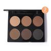 Meiqier Palette Contouring 6 Colori: Kit Illuminante & Ombretto per un Look Scolpito