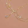 Double Layer Head Jewelry Teardrop Forehead Chain Fashion Hair Chain  Travel