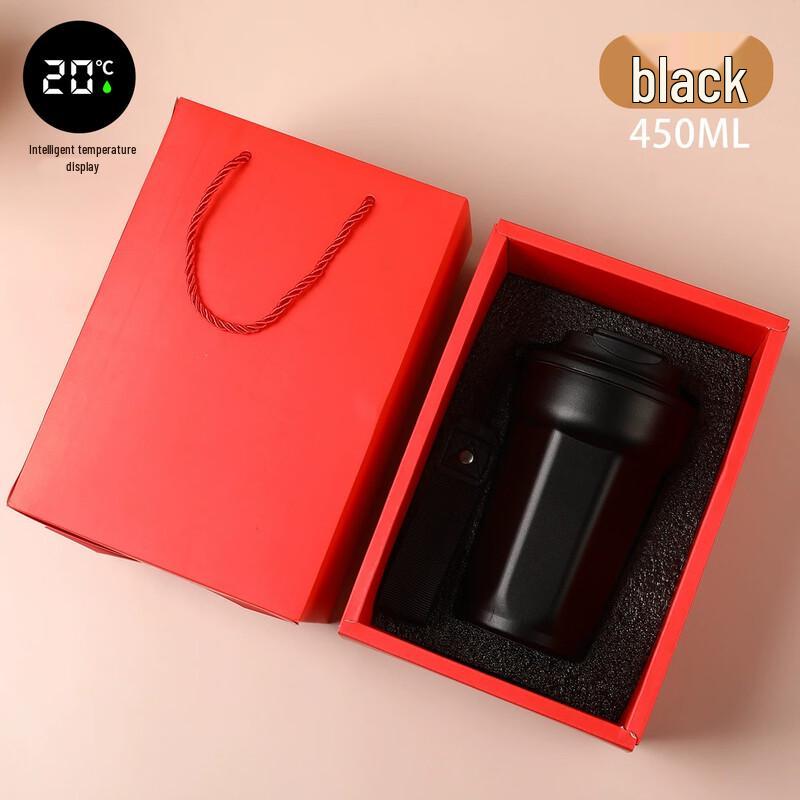 MRSIKEY Smart Octagonal Insulated Coffee Mug