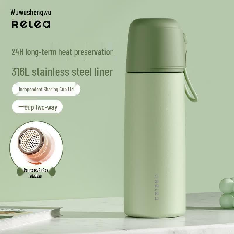 Wushengwu 316L Stainless Steel Water Bottle 550ml
