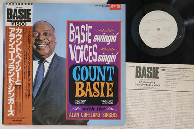 LP Schallplatte COUNT BASIE - Basie Swingin' Voices Singin' VIM5585PROMO MCA 1981 Japan Obi Jazz Gebraucht