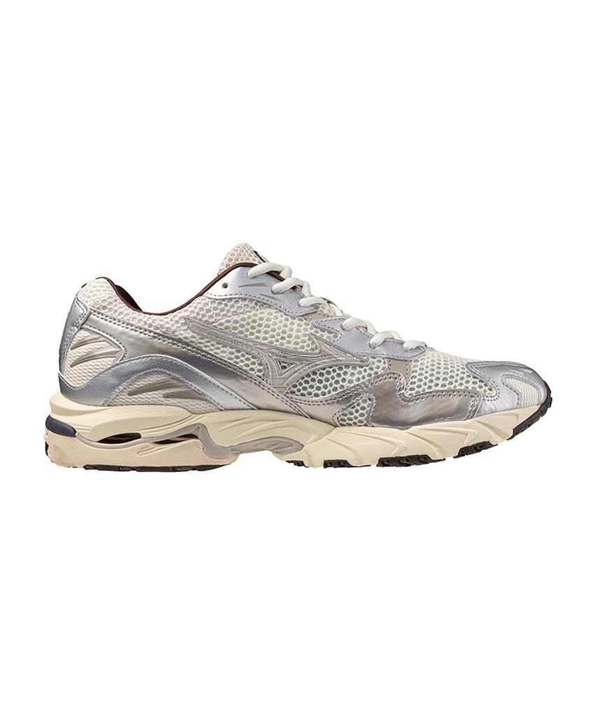 Mizuno (Unisex) Wave Rider 10 - Snow White:Silver Cloud:Chicory Coffee / D1Ga243103