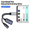 2 In 1 Type C OTG Charging Adapter Cable USB Type C To USB A Data Converter With PD Charge Port For Samsung Xiaomi Laptop Tablet