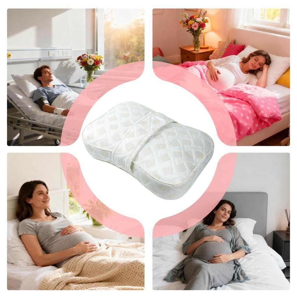 Side Sleeper Pillow Between Legs Washable 3D Home Supplies With Adjustable Strap Side Sleepers Hip Pillow For Recovery Home