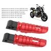 1 Pair Motorcycle Rear Foot Pegs CNC Process T6063 Aluminum Alloy Replacement For     252R 2021‑2022