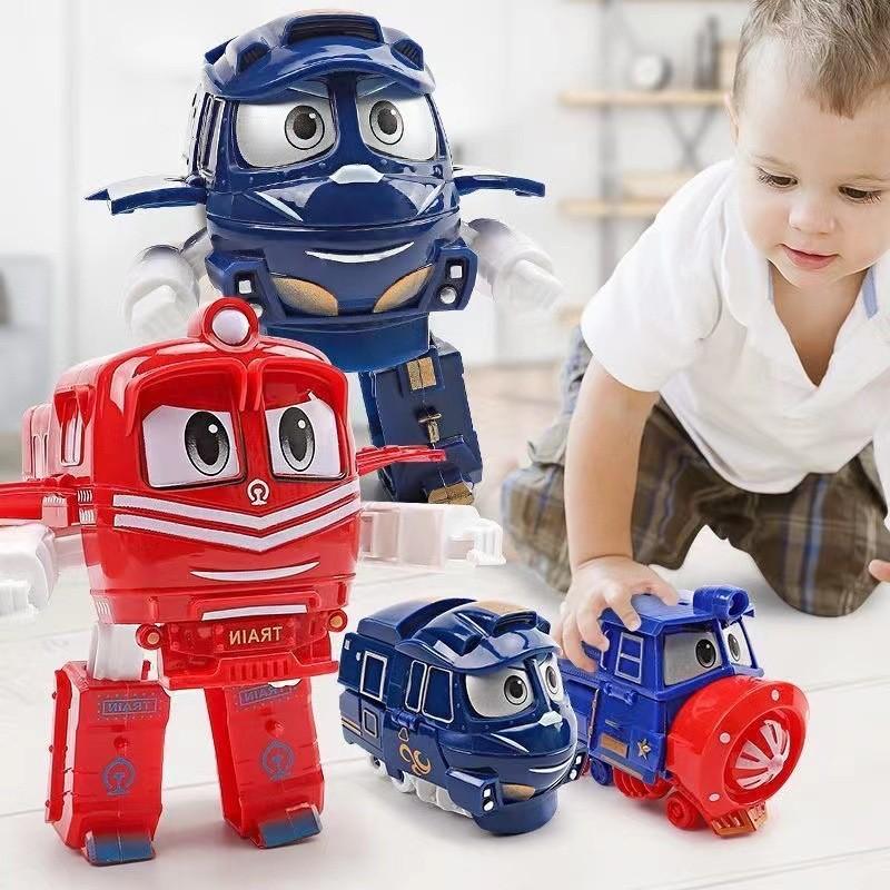 Rt Robot Trains Kay Transformer Transforming Train Figure Korean Toy Animation