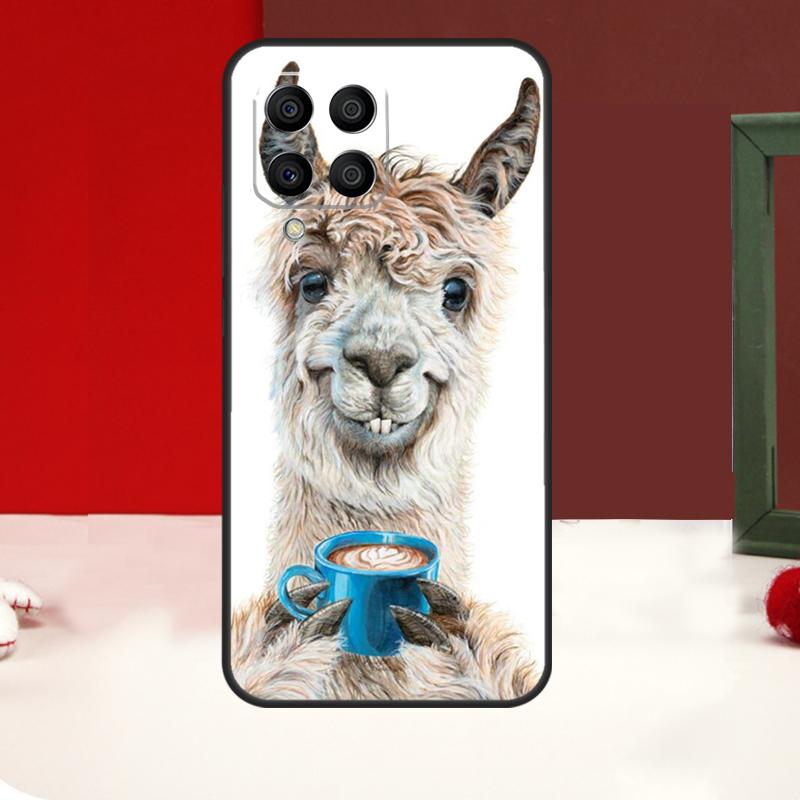 Lama Llama Alpaca Case For Samsung Galaxy M53 M33 M13 M12 M32 M52 M06 M16 M36 M56 M15 M55 M31 M14 M35 M34 M54