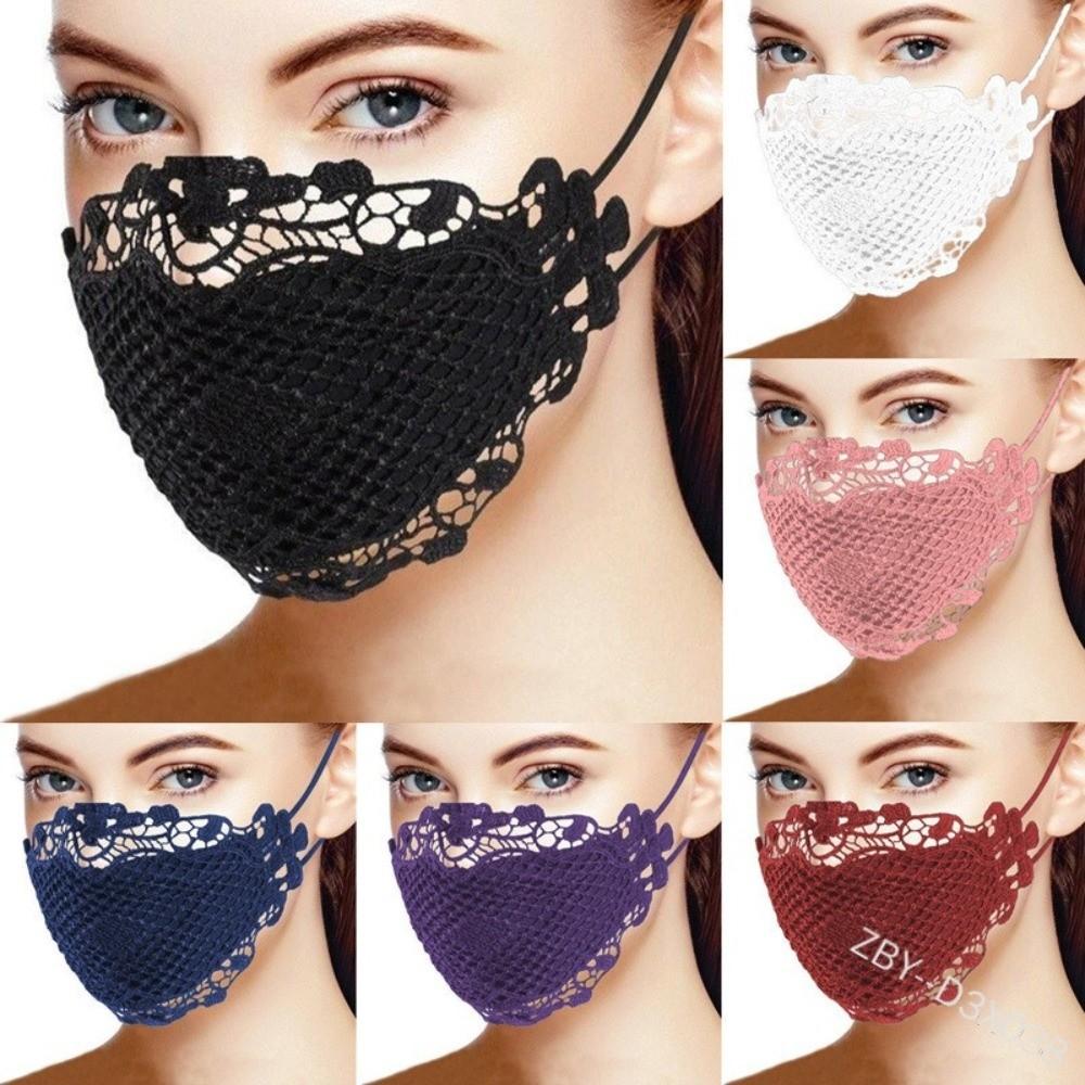 Wiederverwendbare Gesichtsmaske Atmungsaktive Dekorative Maske Stilvolle Sonnencreme-Maske Halloween Cosplay Requisiten