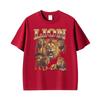 African Safari King Vintage Lion Graphic T Shirt Unisex Classic Fashion Oversized Tshirts Unisex Casual Cotton Short Sleeve Tshirt