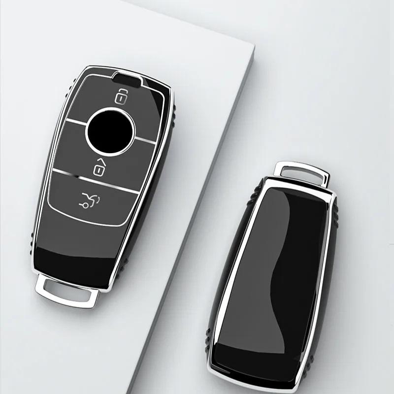 Soft Tpu Car Remote Key Case Cover Shell For Mercedes Benz A C E S G Class Glc Cle Cla W177 W205 W213 W222 X167 Amg Accessories