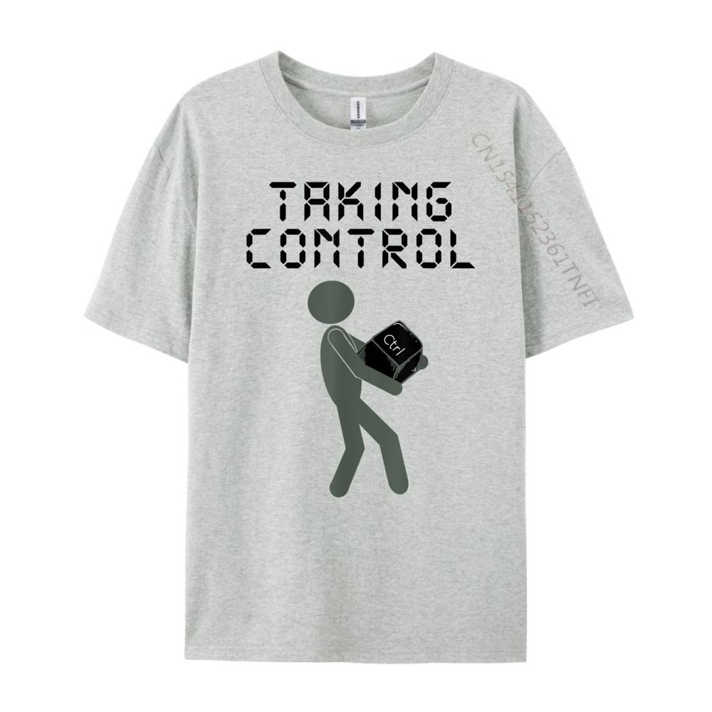 Cool Taking Control Geek Computer Keyboard Key Christian Tshirt Unisex Unisex Tee Shirt Unisex
